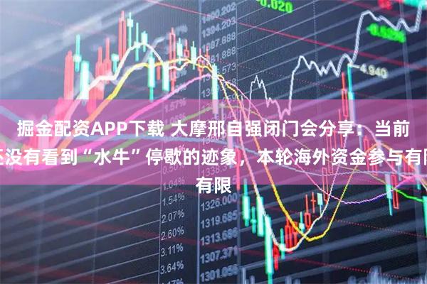 掘金配资APP下载 大摩邢自强闭门会分享：当前还没有看到“水牛”停歇的迹象，本轮海外资金参与有限