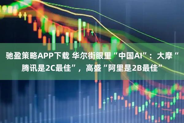 驰盈策略APP下载 华尔街眼里“中国AI”：大摩“腾讯是2C最佳”，高盛“阿里是2B最佳”